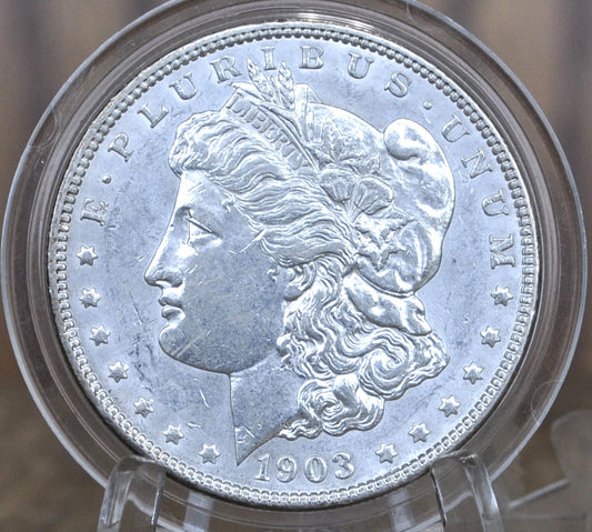 1903 Morgan Silver Dollar - AU58 (About Uncirculated) - 1903 P Morgan Dollar - Silver Dollar 1903 P - High Grade
