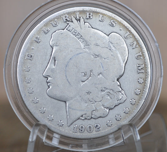 1902-S Morgan Silver Dollar - G/VG