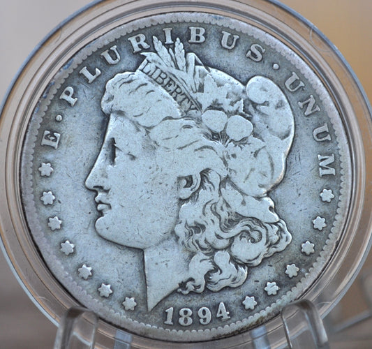 1894-S Morgan Silver Dollar - VG+ Detail - San Francisco Mint 1894 S Morgan Dollar - 1894 S Silver Dollar