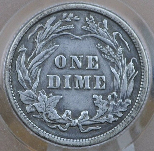 1910 Barber Silver Dime - Choose by Grade / Condition - 1910 P Barber Dime 1910 Silver Dime 1910, High Grade