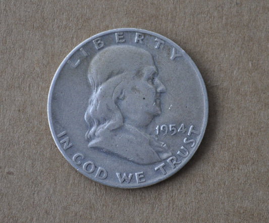 Benjamin Franklin - Silver Half Dollar - Benjamin Franklin Half Dollar