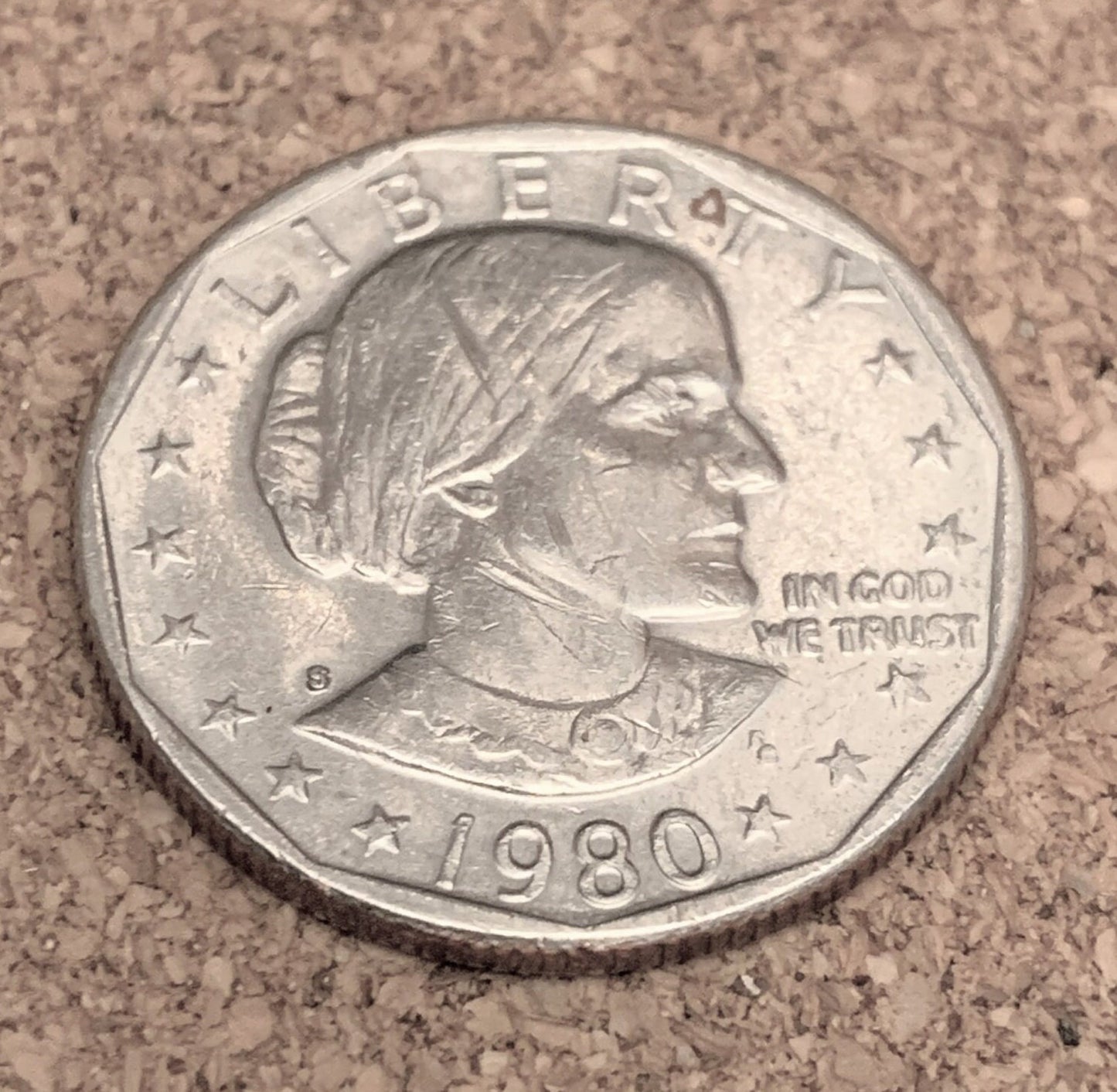 1980-S Susan B Anthony Dollar