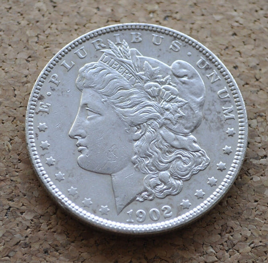 1902 Morgan Silver Dollar - Choose by Grade / Condition - 1902-P Morgan Dollar - 1902 Silver Dollar - No Mint Mark