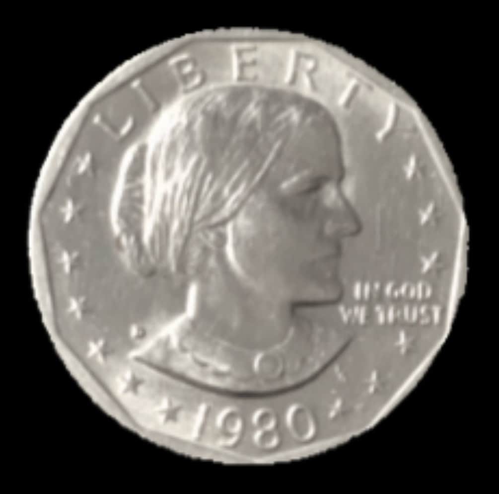 1980-D Susan B Anthony Dollar - Denver Mint - 1980 D Dollar Coin