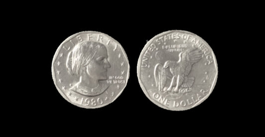 1980-D Susan B Anthony Dollar - Denver Mint - 1980 D Dollar Coin