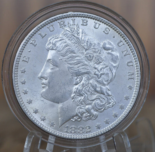 1882-O Morgan Silver Dollar - VF-BU (Very Fine to Uncirculated) Choose by Grade 1882O Morgan Dollar 1882 Silver Dollar New Orleans Mint