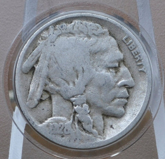 1928-S Buffalo Nickel - G-F (Good to Fine) Choose by Grade - 1928 S Indian Head Nickel 1928S Buffalo Nickel 1928 S Nickel