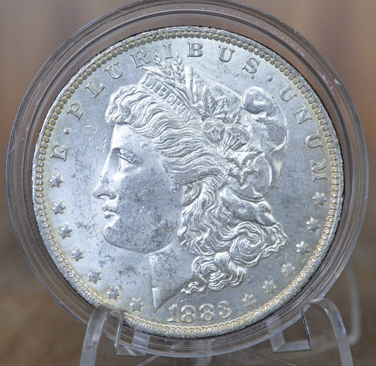 1883-O Morgan Silver Dollar - XF-MS63 Grades, Choose By Grade - 1883 O Morgan Dollar 1883 Silver Dollar O Mint Mark - New Orleans Mint