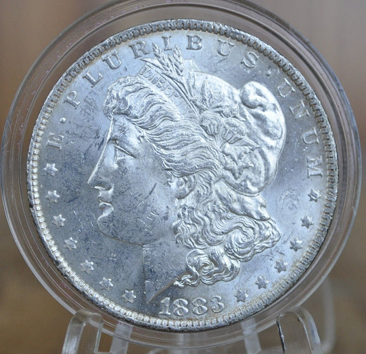 1883 Morgan Silver Dollar - XF-BU (Extremely Fine to Uncirculated) Choose by Grade - 1883-P Morgan Dollar 1883 P Silver Dollar 1883 P