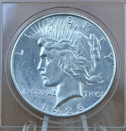 1926-S Peace Dollar - Choose by Grade VF-BU (Very Fine to Uncirculated) - San Francisco Mint - 1926 S Silver Dollar 1926 S Peace Dollar