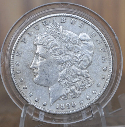 1890-S Morgan Silver Dollar - XF (Extremely Fine) Condition - San Francisco Mint - 1890 S Morgan Silver Dollar - Silver Dollar 1890 S