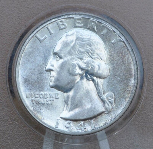 1941-S Washington Silver Quarter - Choose by Grade / Condition - San Francisco Mint - Washington Quarter 1941 S Quarter