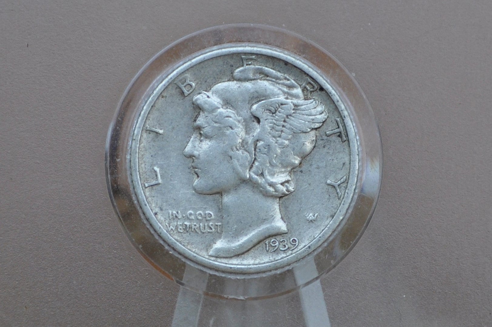 Lot of 10 Mercury Dimes - 1916 - 1945 - Silver Dime - 1910's, 1920's, 1930's or 1940's - PDS - Mercury Silver Dimes