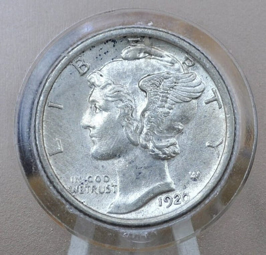 1920 Mercury Silver Dime P,D,S - Choose by Grade / Condition & Mint Mark - Philly, Denver, San Fran - 1920 S Winged Liberty Head Dime 1920 D