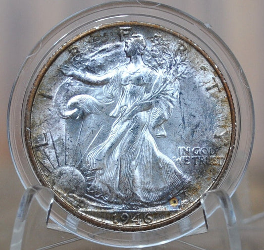 1946 Walking Liberty Silver Half Dollar - F-AU (Very Fine to About Uncirculated) Choose by Grade - Philadelphia Mint - 1946P WLH 1946