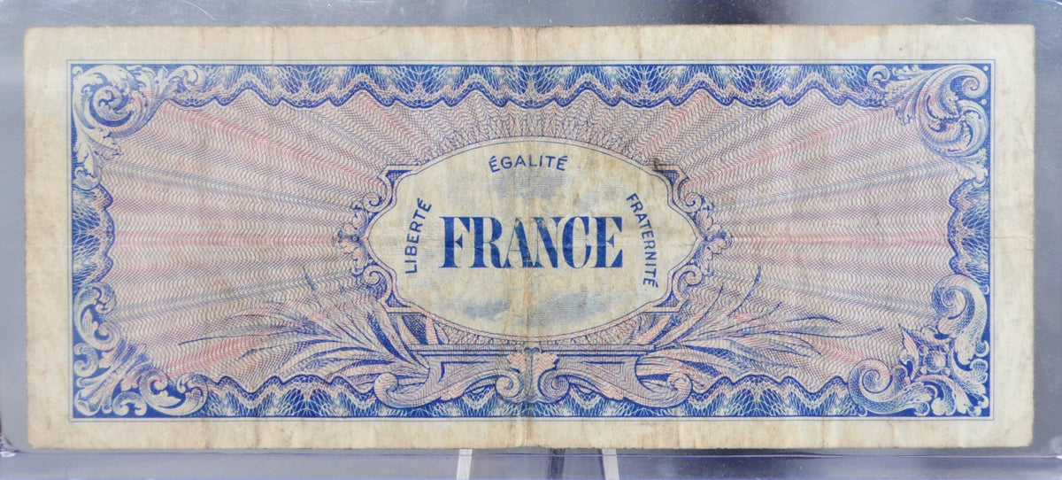 1944 France Allied Military 100 Franc Note - WWII Era Allied Franc Not ...