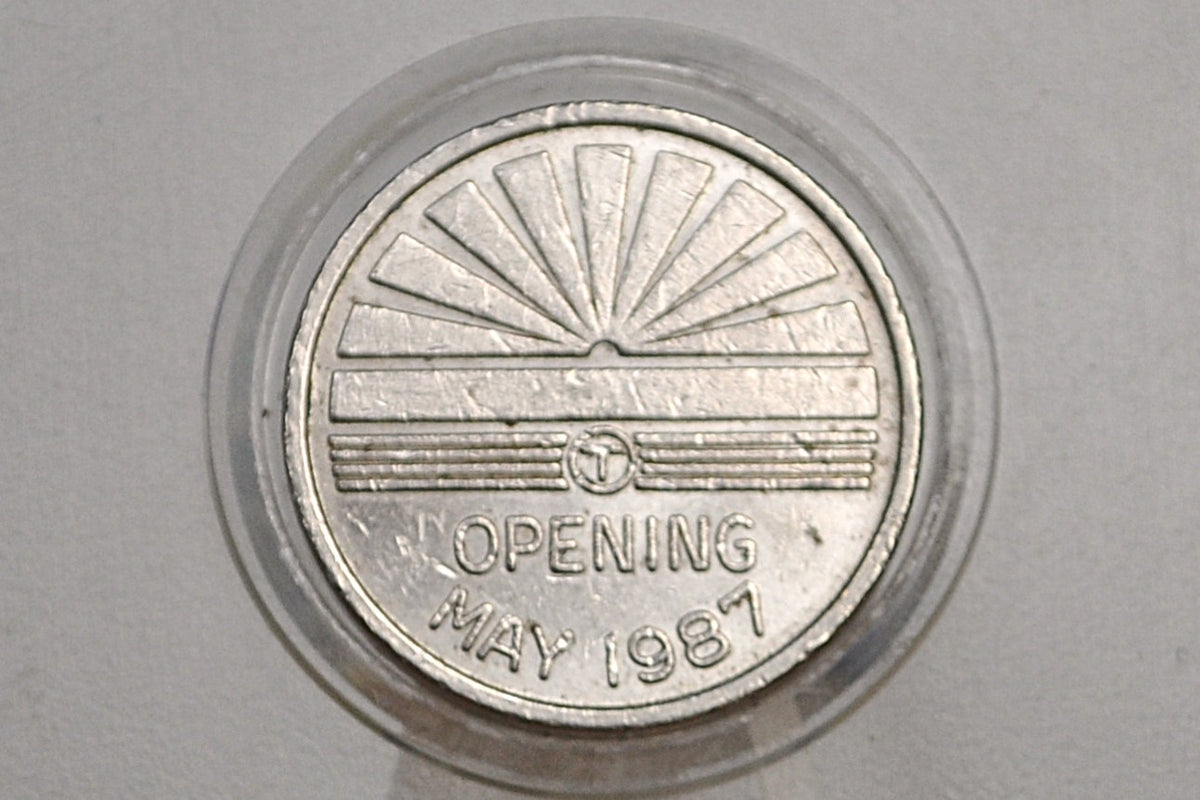 Boston MBTA Orange line transit token - Orange Line southwest corridor ...