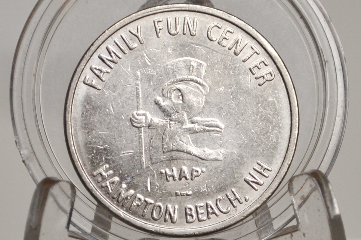 Hampton Beach NH Family Fun Center Arcade Token - Hampton Beach, New H ...