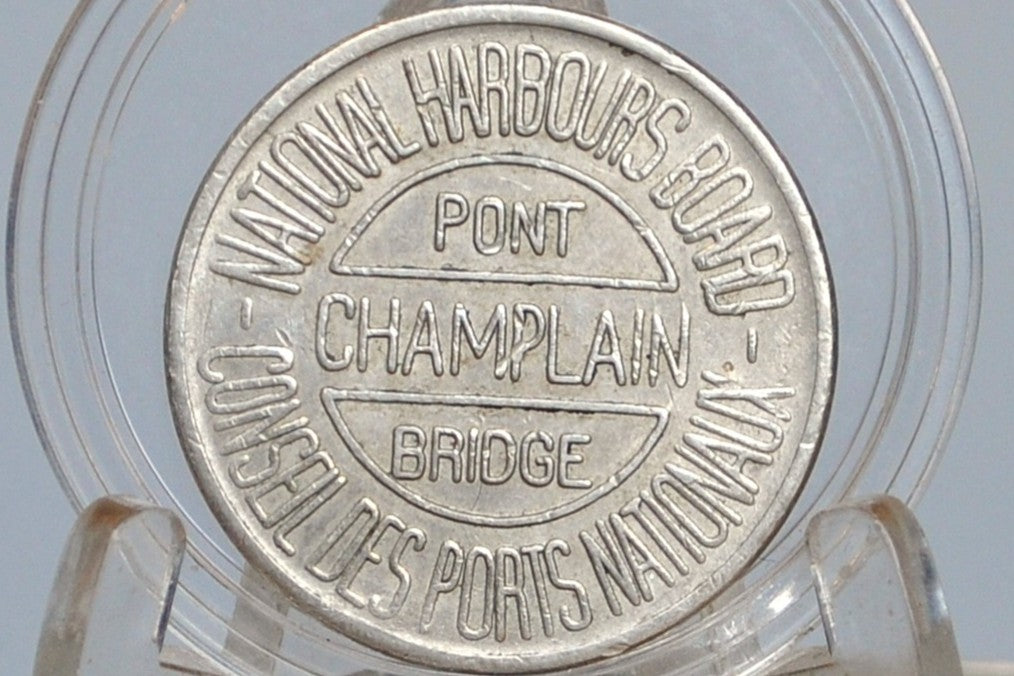 Vintage Pont Champlain Bridge Token - Montreal Bridge Currency - 1900s ...
