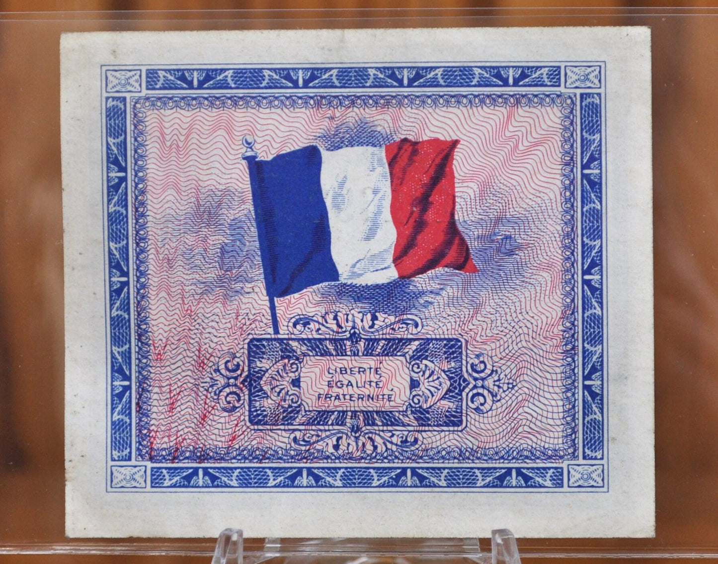 1944 France 2 Franc Paper Note - WWII Era French Bank Note, Beautiful ...
