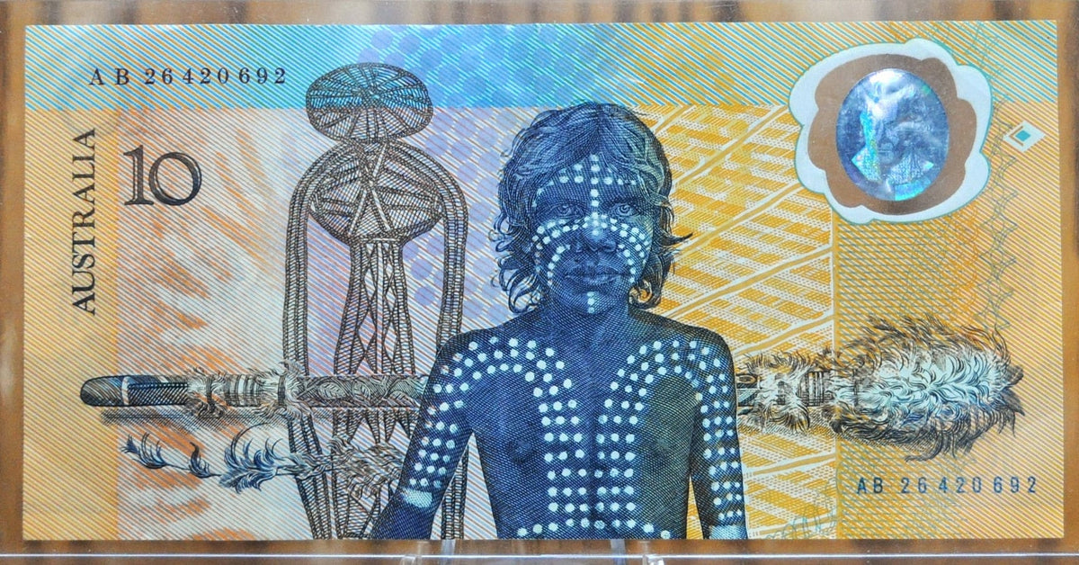1988 Australia 10 Dollar Banknote - Bicentennial Commemorative Issue ...