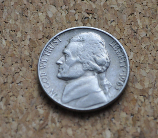 1963 D Jefferson Nickel - Excellent Condition - Denver Mint
